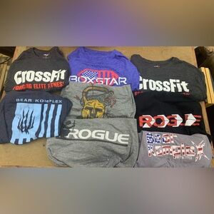 CrossFit Gear Lot Shirts and Shorts